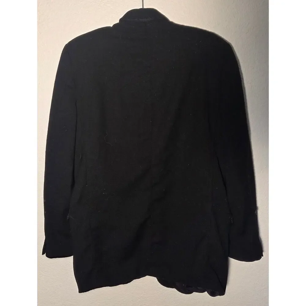 Classic Pierre Cardin Men's Black Suit Jacket Blazer